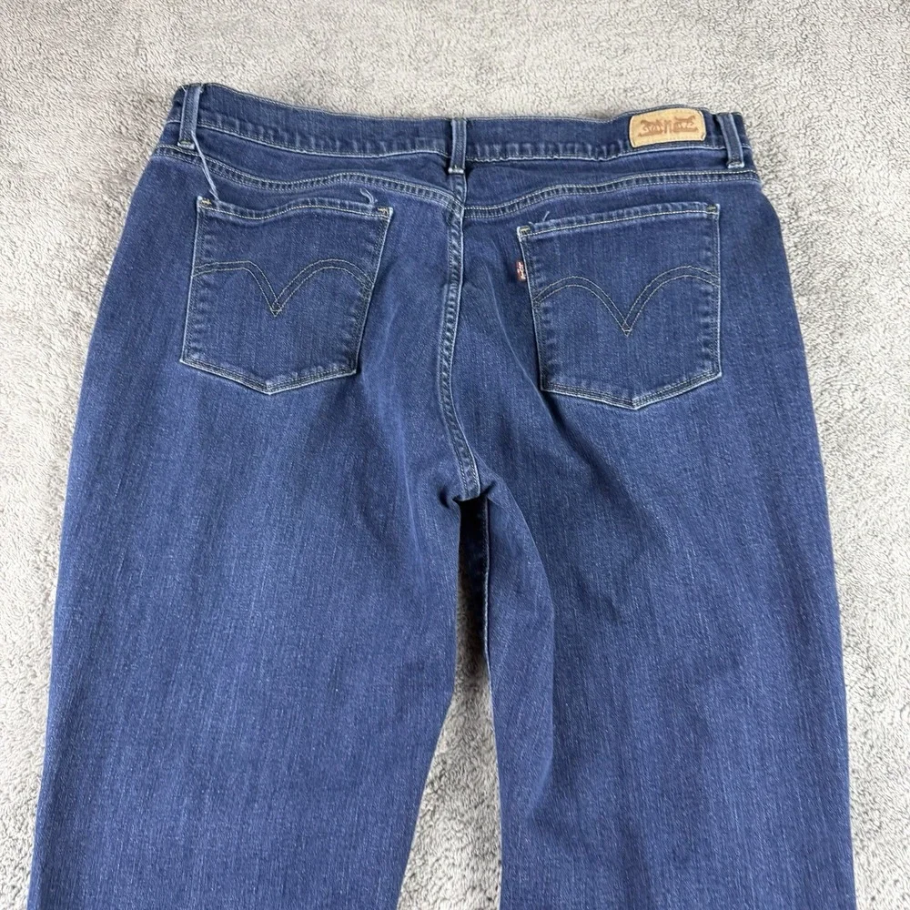 Levis 515 Bootcut Jeans Womens 16  Blue‎ Mid Rise